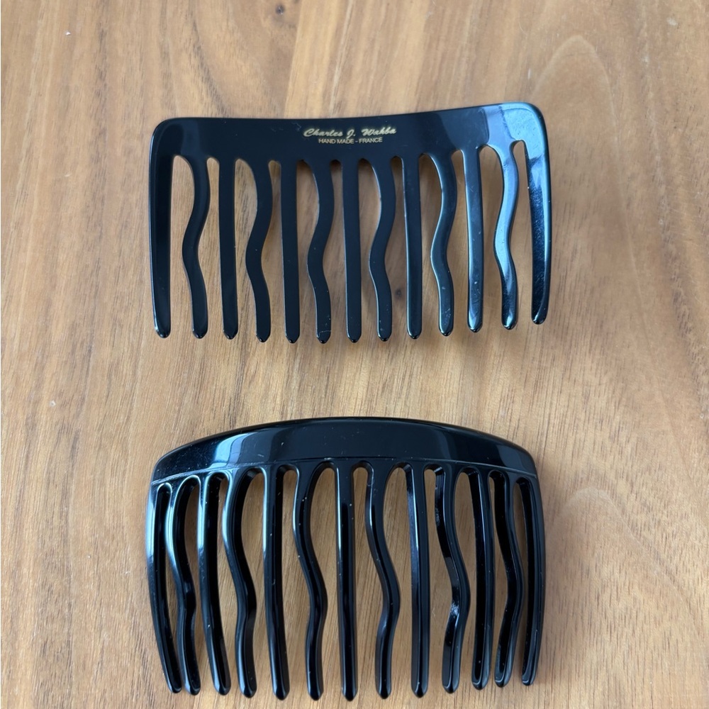Charles J. Wahba, Squiggly Tooth Combs, Handmade in France